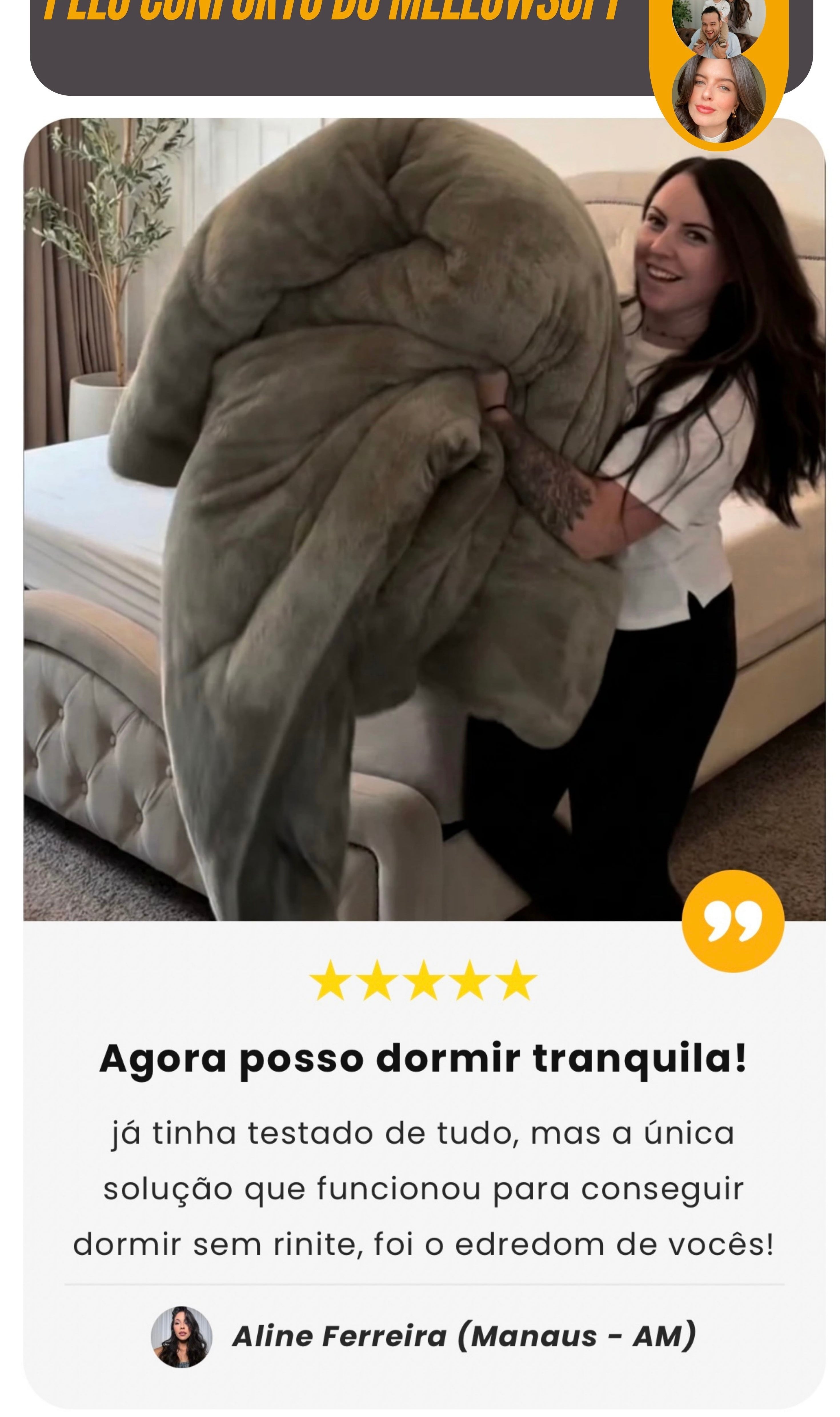 Depoimento de cliente 1